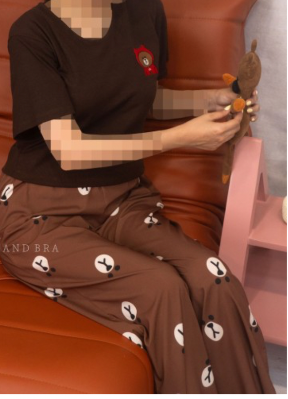 ست تیشرت شلوار خرسی